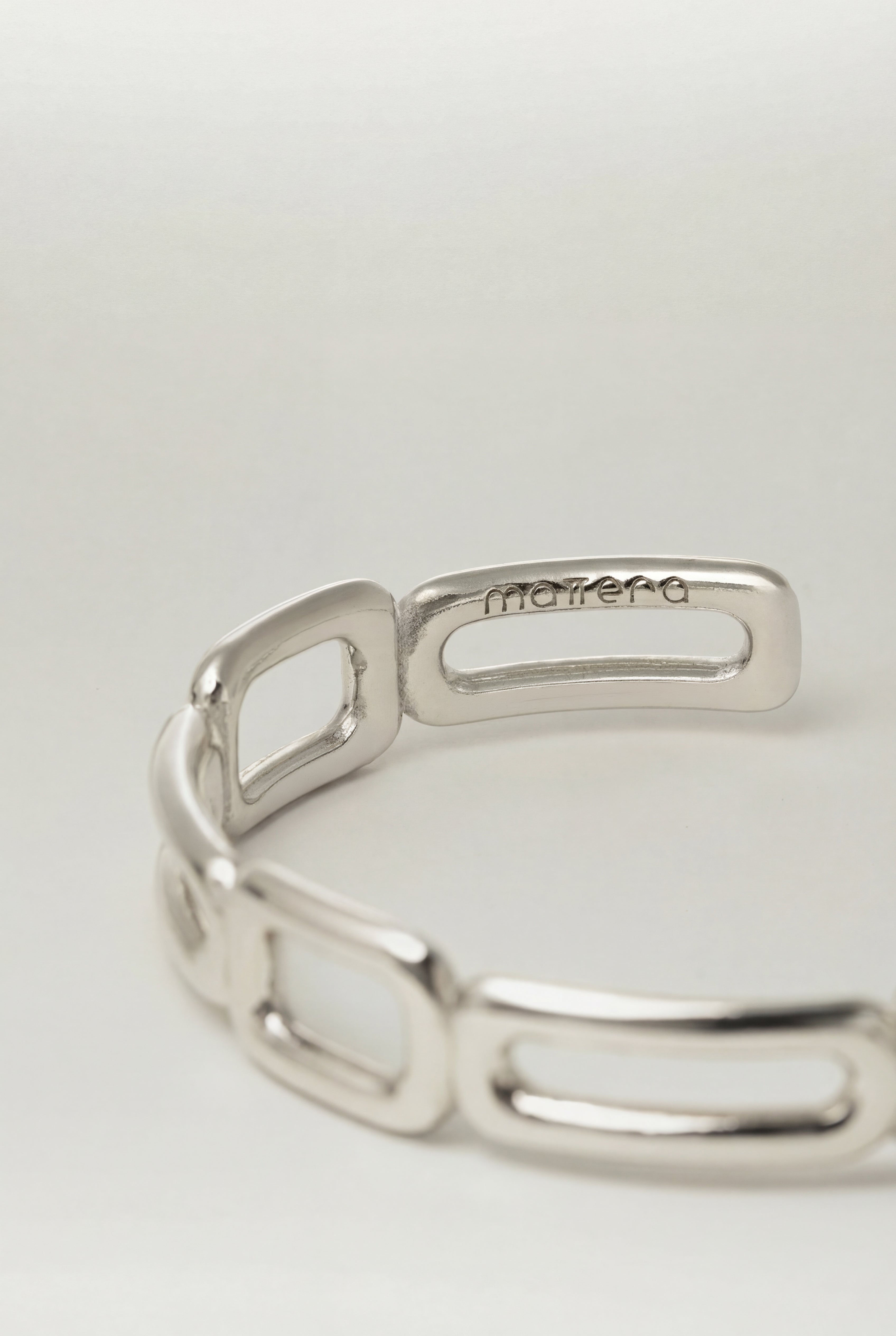 Duality Chain Silver Bracelet