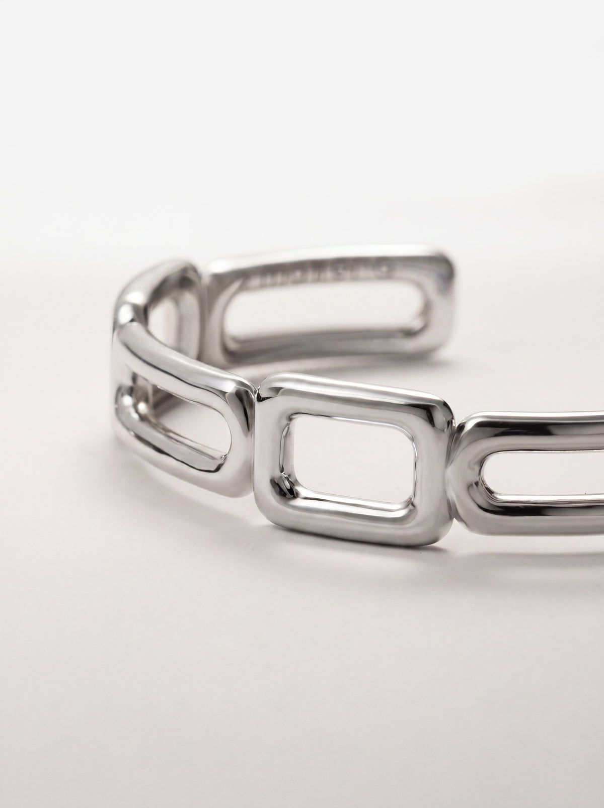 Duality Chain Silver Bracelet