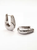 Fuse Silver Earrings
