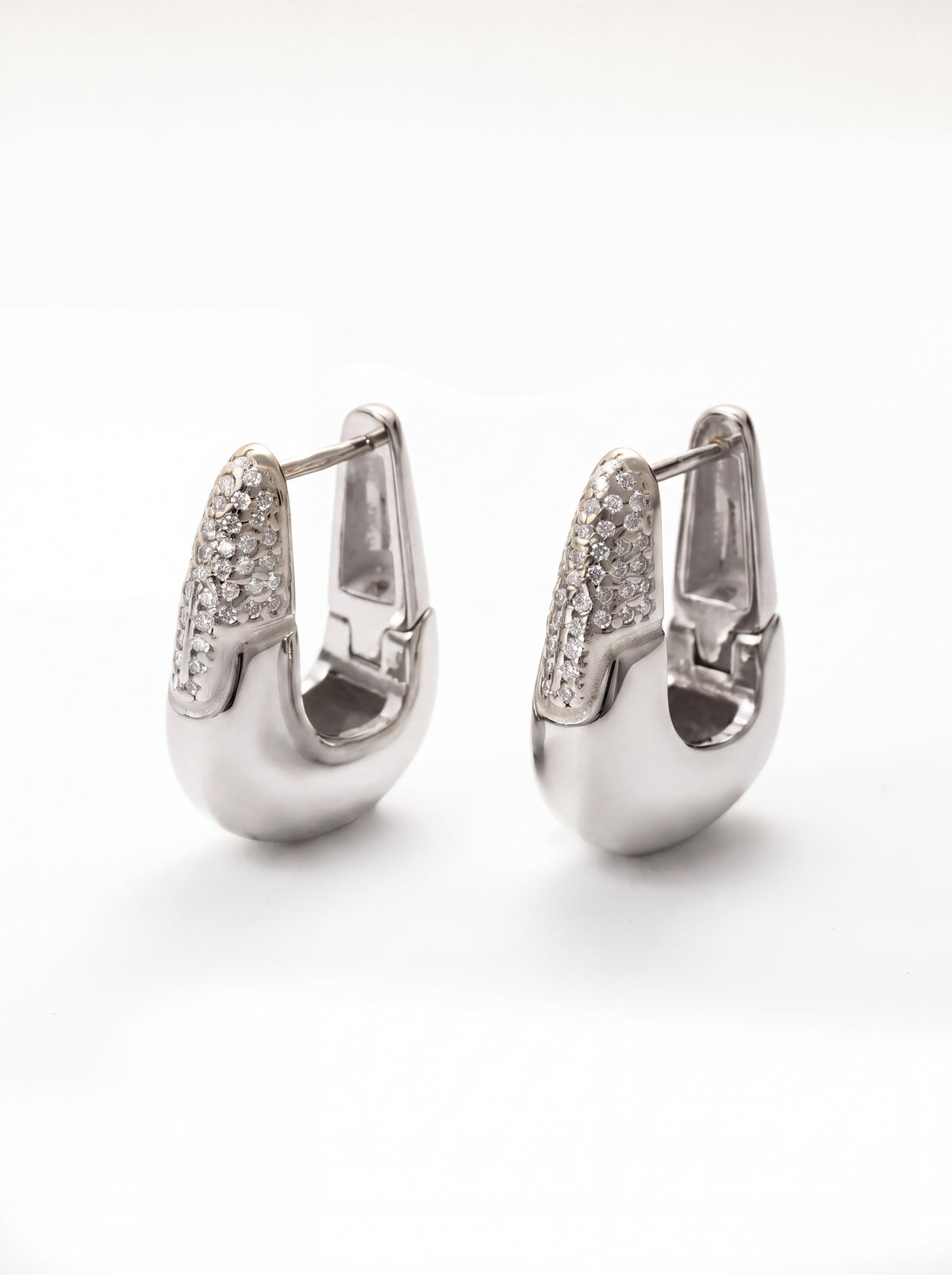 Fuse Silver Earrings