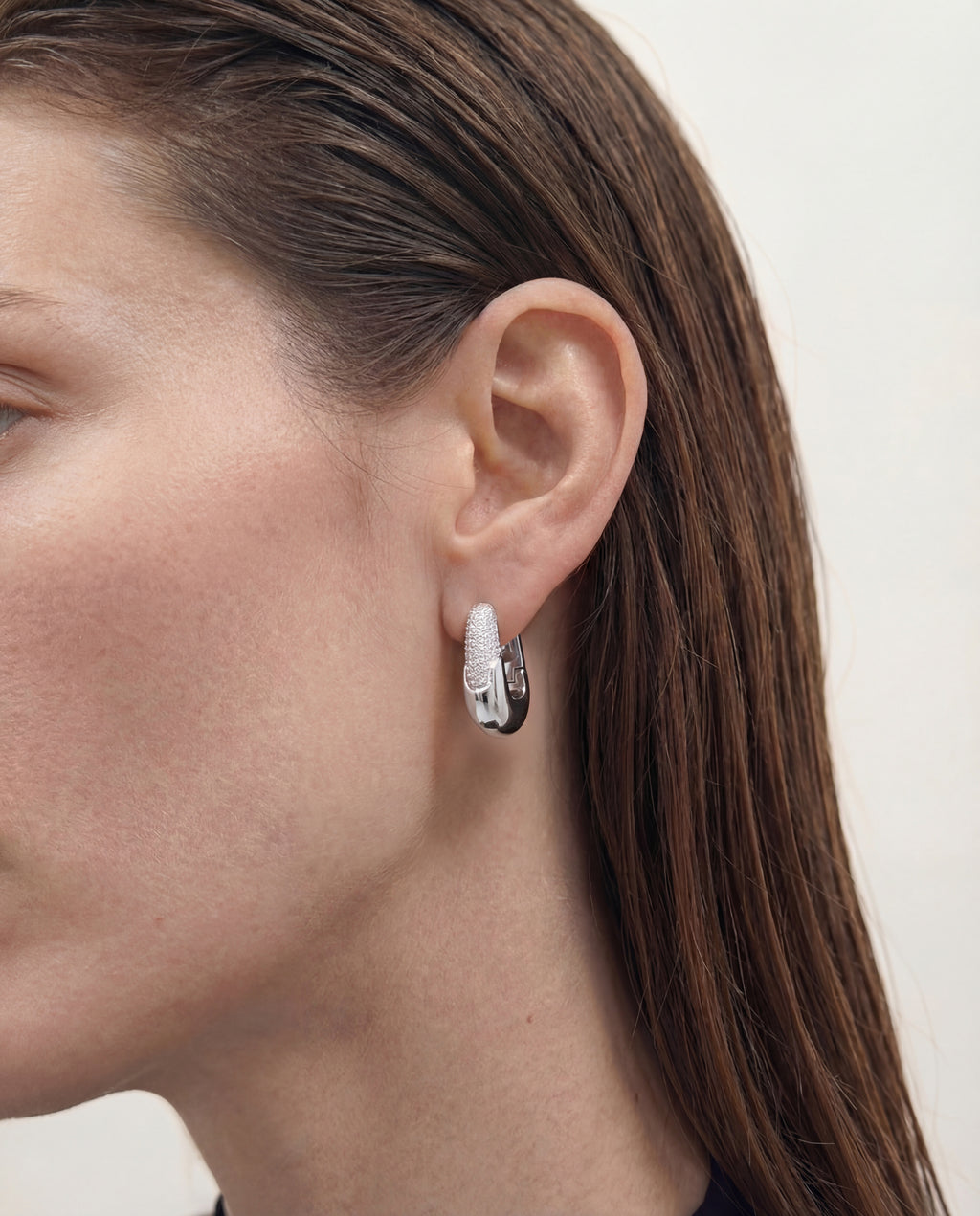 Fuse Silver Earrings