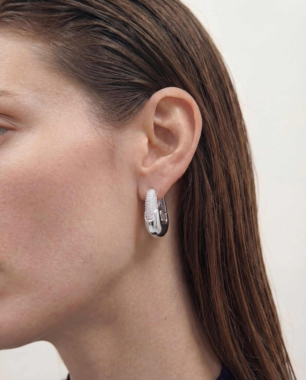 Fuse Silver Earrings