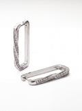 Interlace Silver Earrings