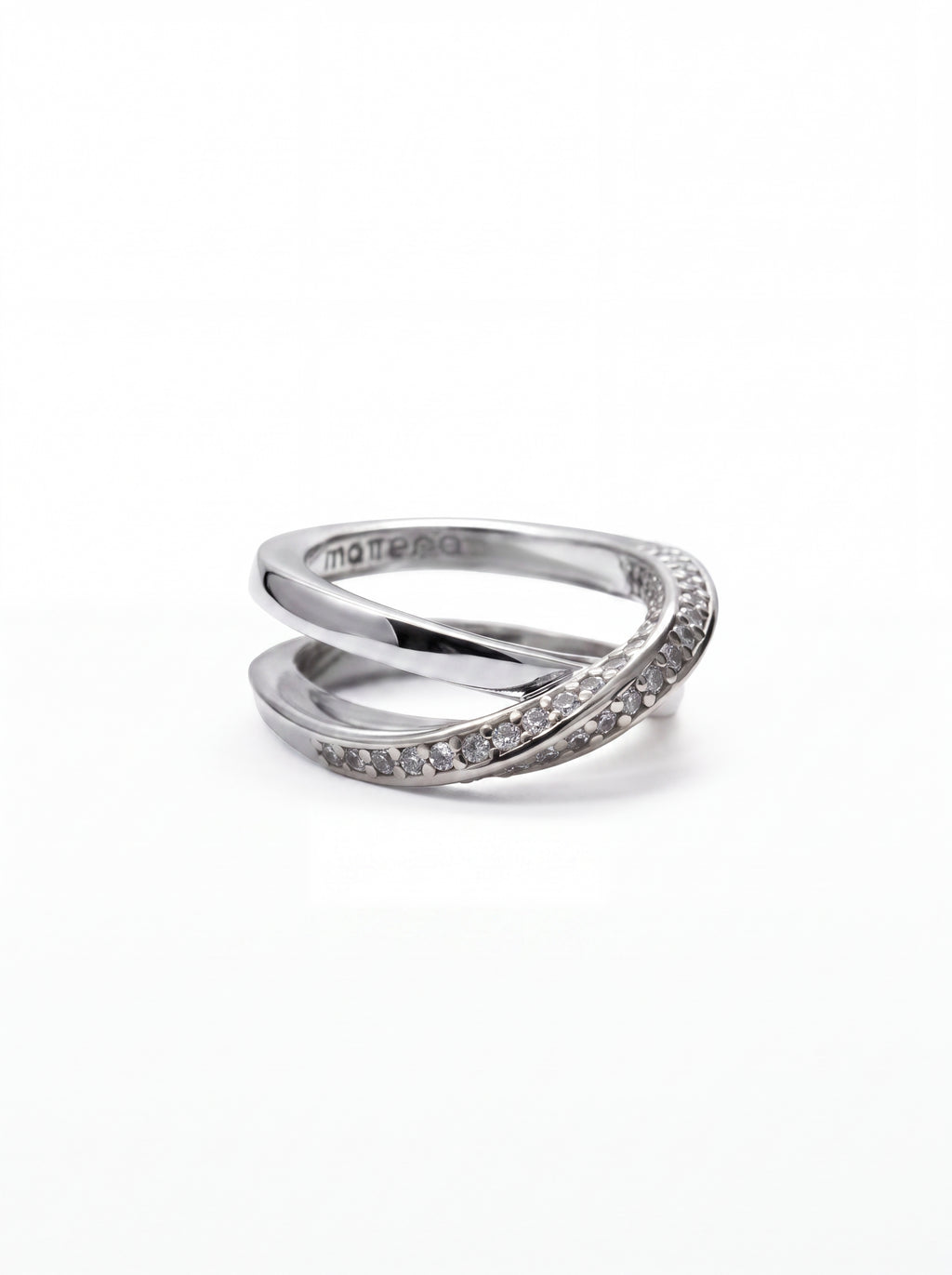 Interlace Silver Ring