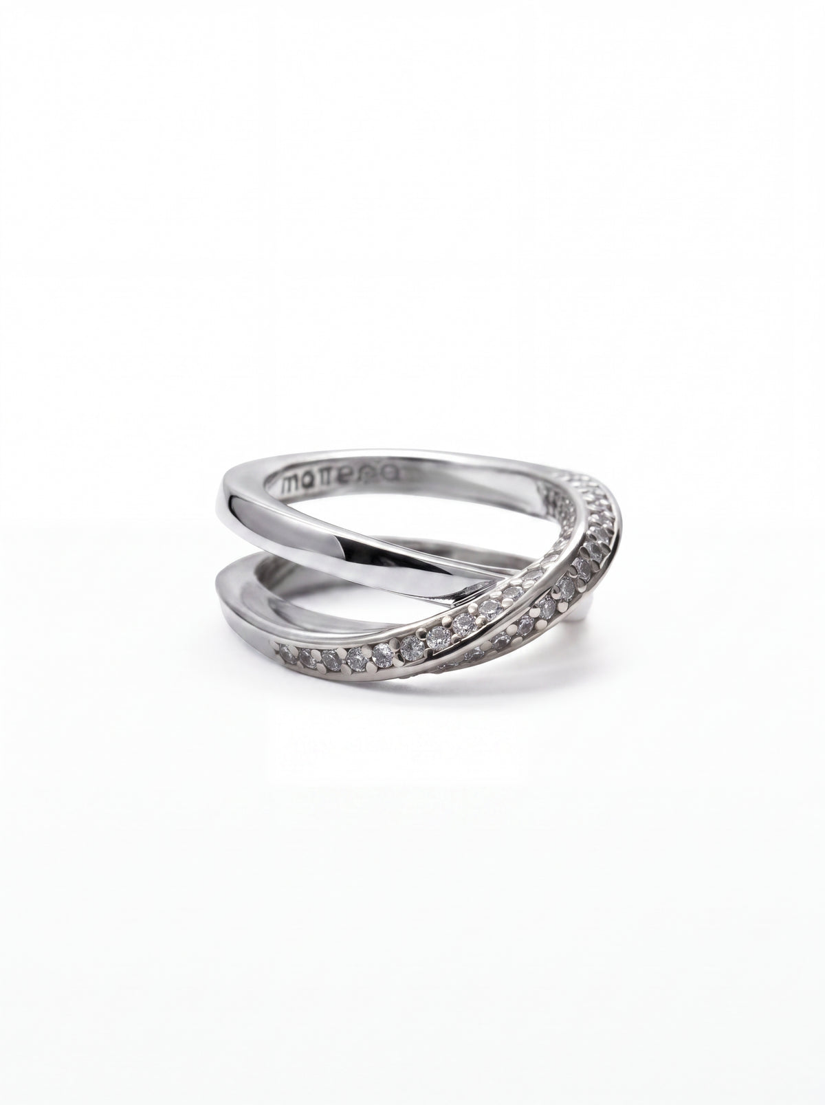 Interlace Silver Ring