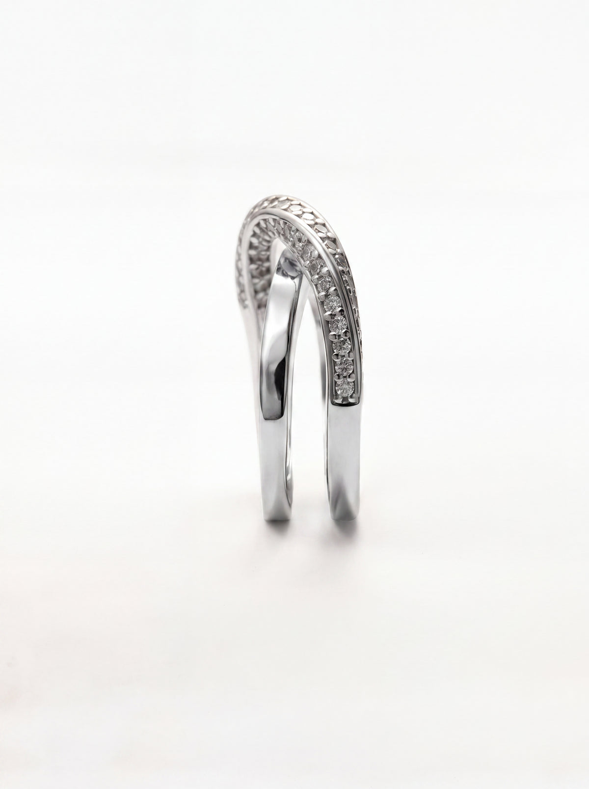 Interlace Silver Ring