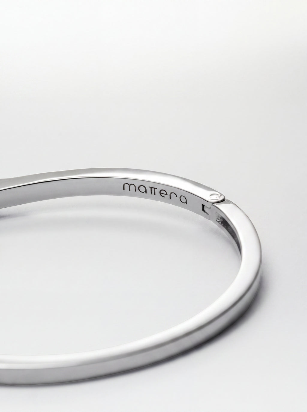 Lock Cuff Silver Bracelet
