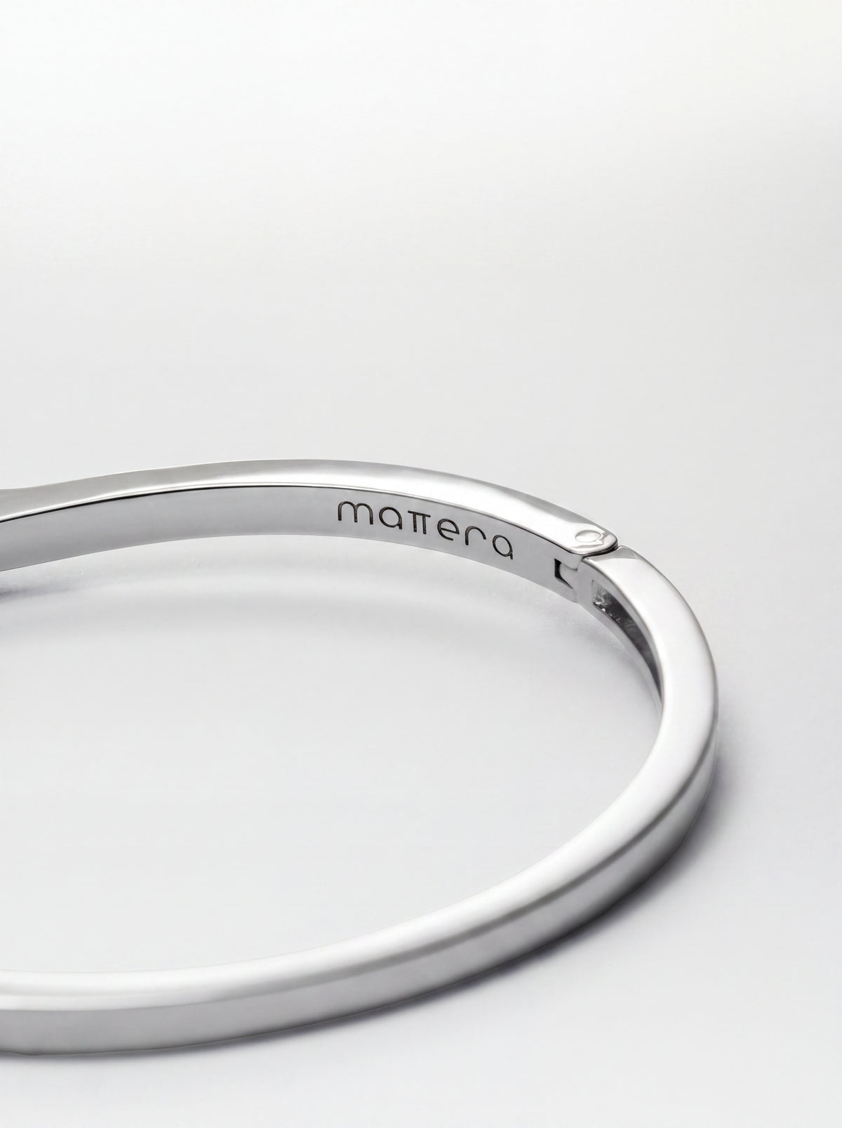 Lock Cuff Silver Bracelet