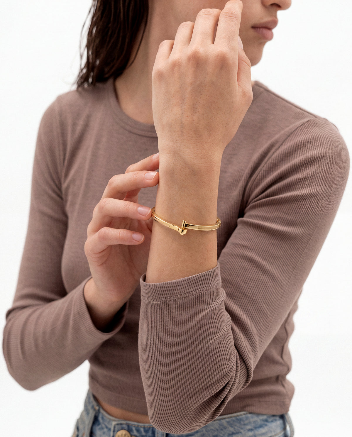 Lock Cuff Bracelet