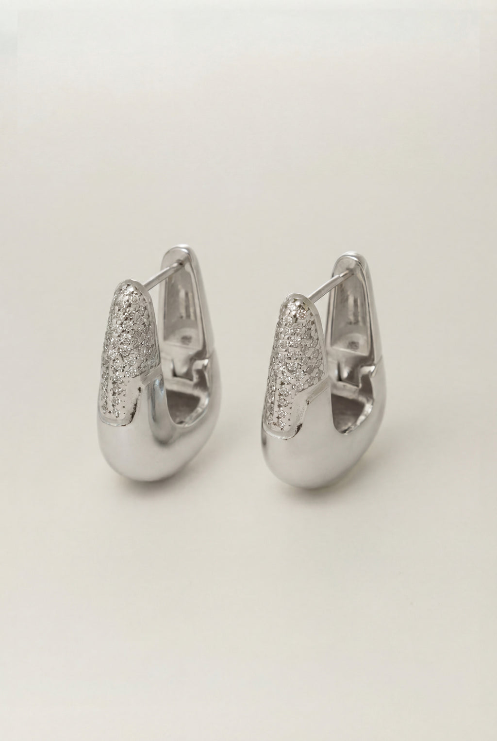 Fuse Silver Earrings
