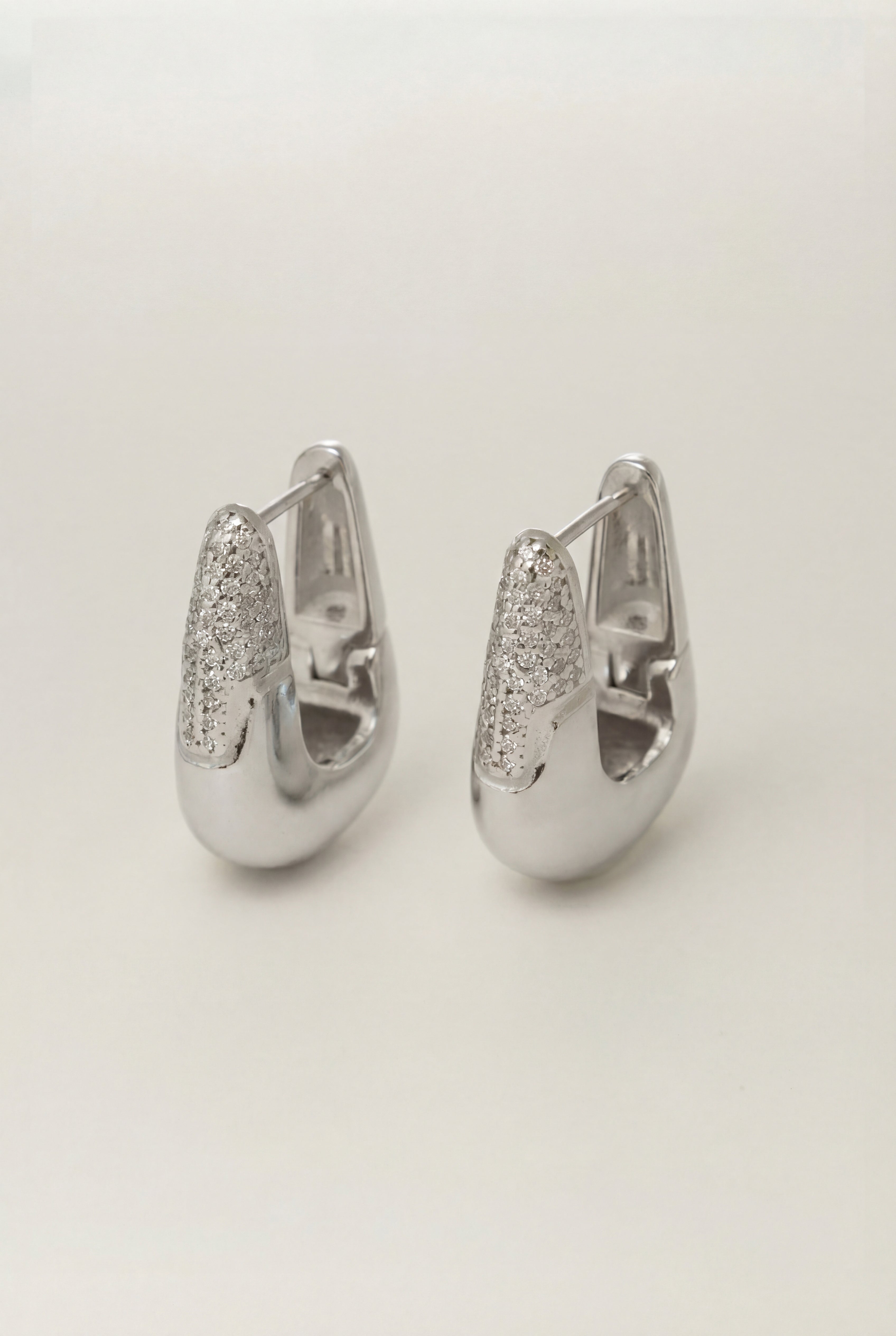 Fuse Silver Earrings