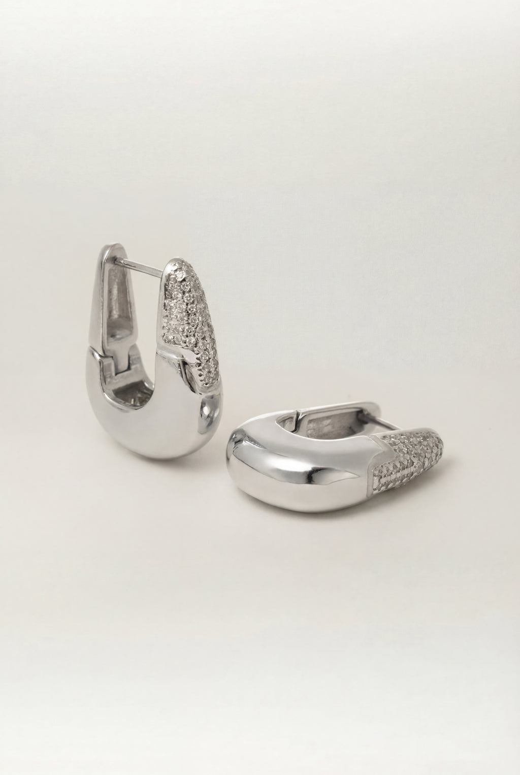 Fuse Silver Earrings