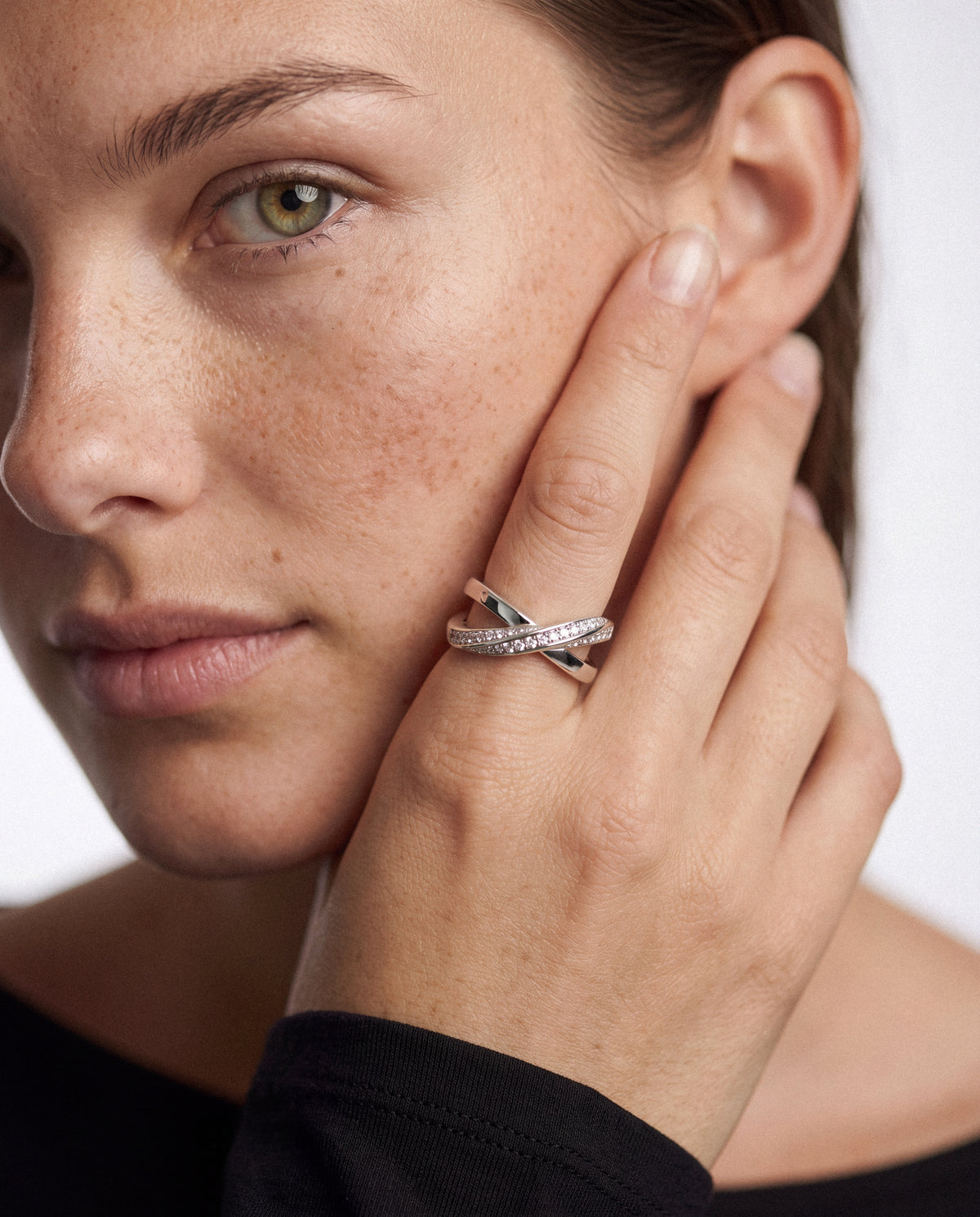 Interlace Silver Ring